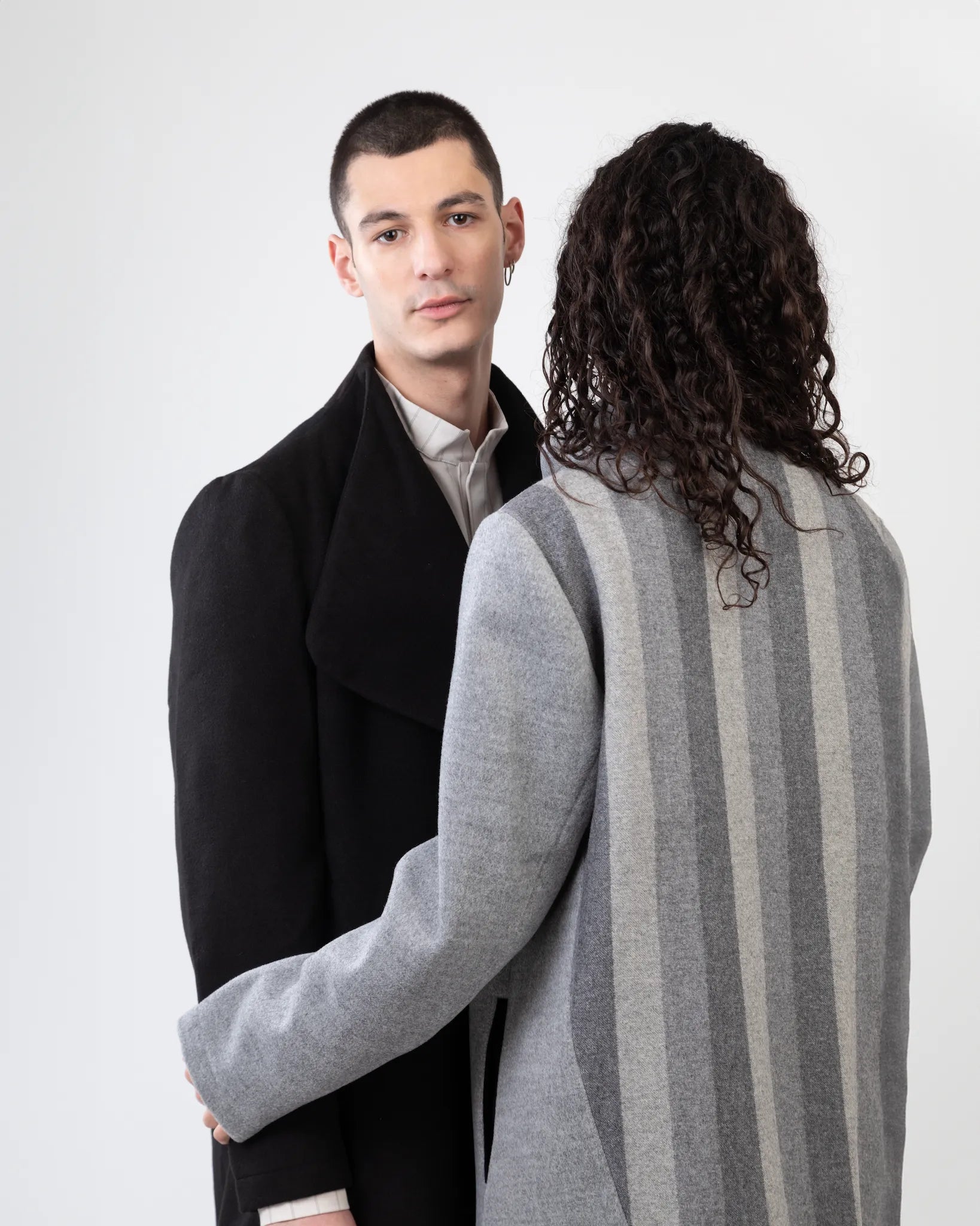 Koto Heavy Coat - Black Cashmere