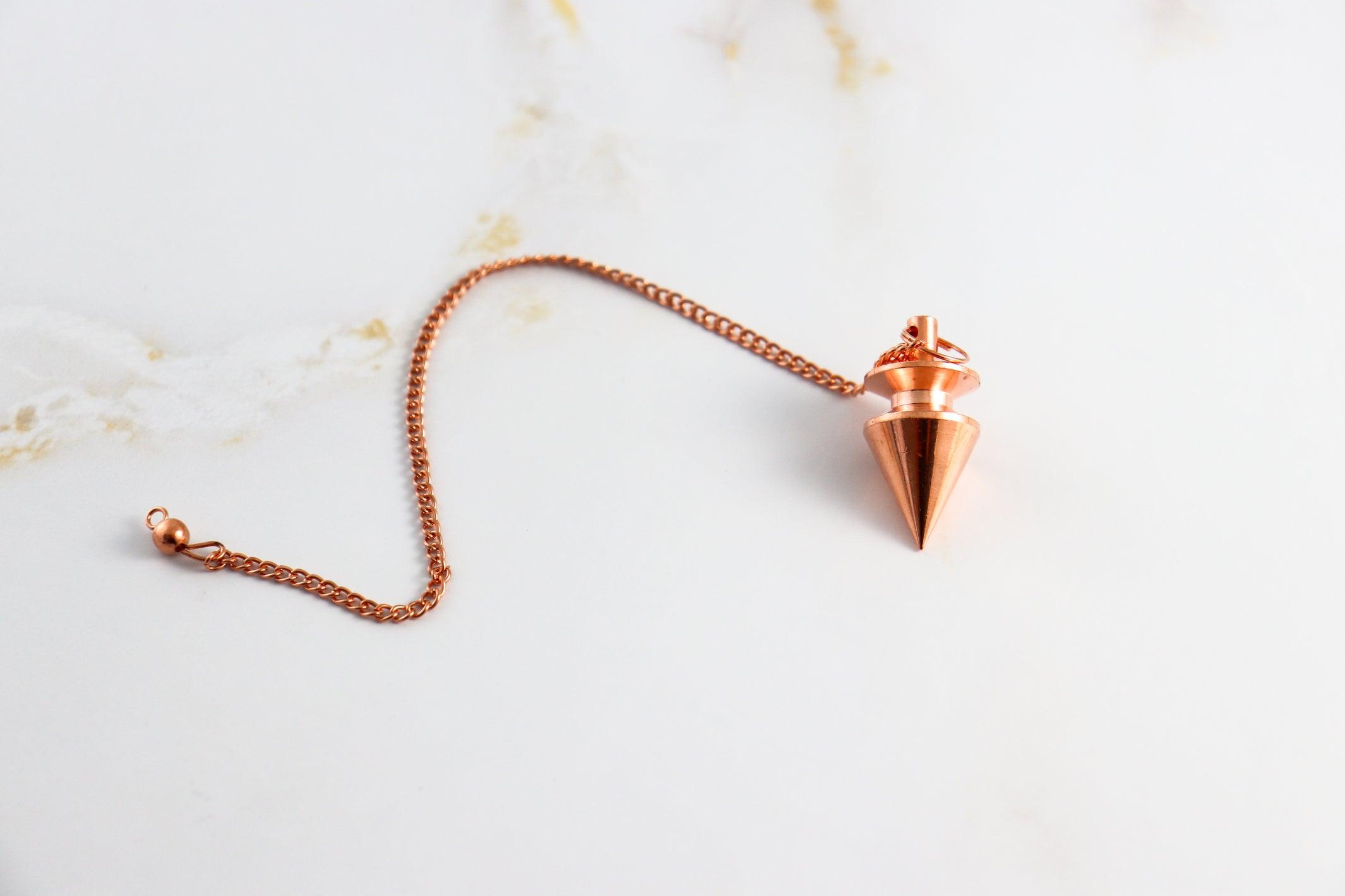 Triangle pendulum - Copper-plated brass