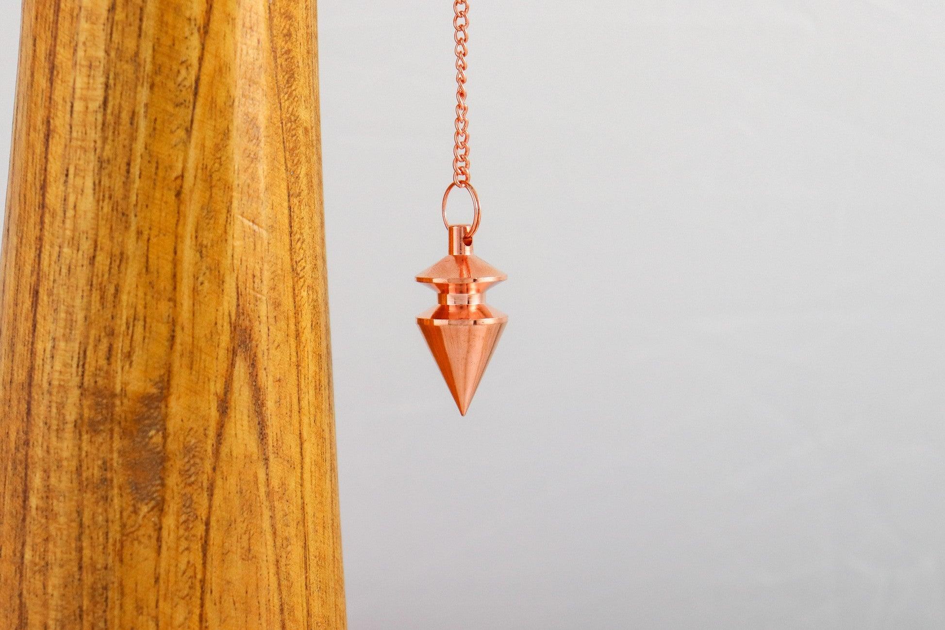 Triangle pendulum - Copper-plated brass